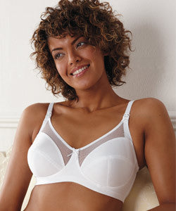 Royce Lottie Nursing Bra - White