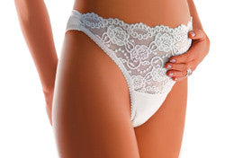 Carriwell Lace G-String - White