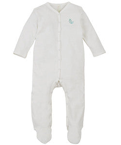 Sense Organics Long Sleeve Footed Sleepsuit - 2 Pack