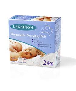 Lansinoh disposable breast pads - Pack of 24