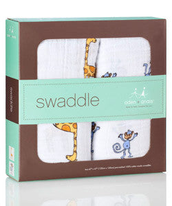 Aden & Anais Jungle Jam Muslin Swaddles (2pack)