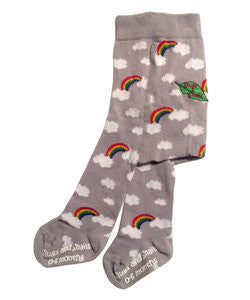 Slugs & Snails - Storm Rainbow Organic Tights