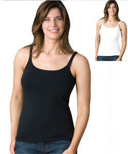 Glamourmom® Basic Nursing Bra Tank - Black