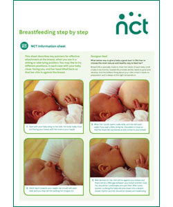 Breastfeeding Step by Step - Information Sheet x 50