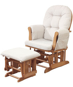 Kub Haywood Glider Nursing Chair & Foot Stool