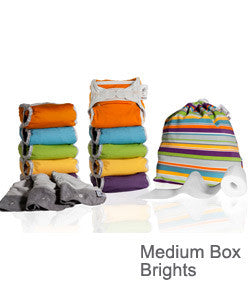 Pop-in Bamboo Nappies 10 Pack