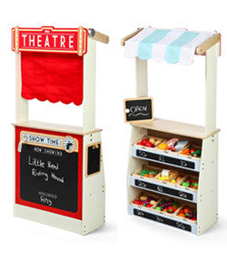 Tidlo Wooden Play Shop and Theatre