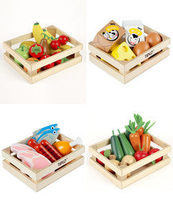 Wooden Play Food