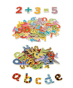 Magnetic Letters and Numbers