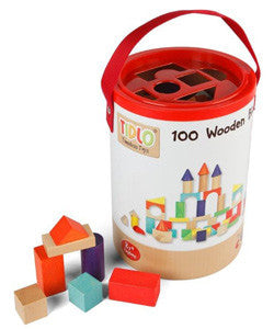 100 Wooden Blocks