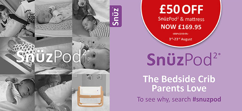 SnuzPod - The bedside crib parents love